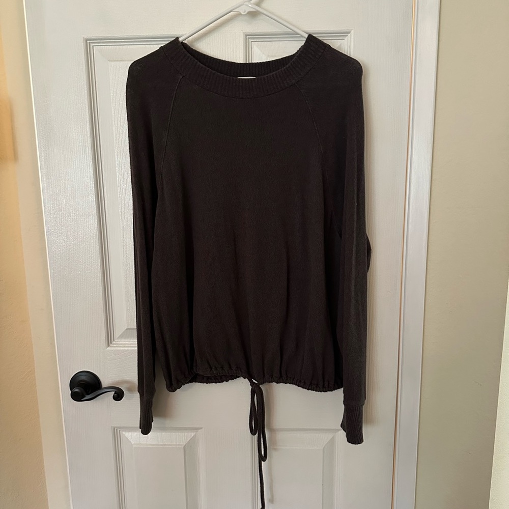A new day front tie long sleeve